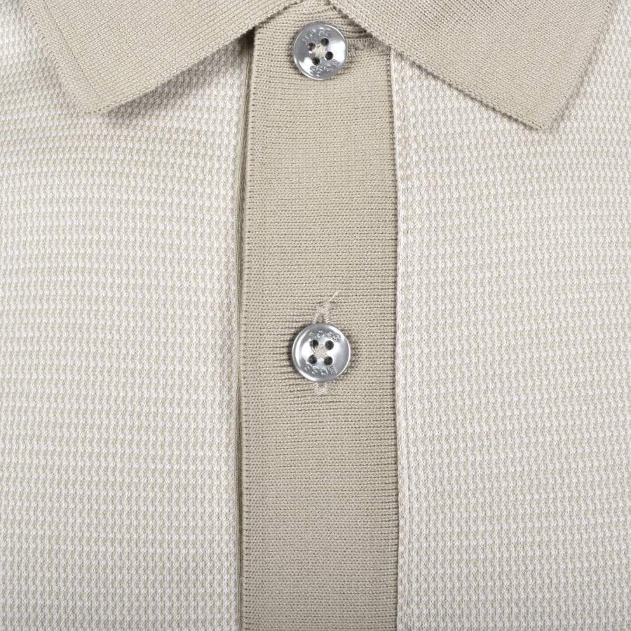 送料込★Hugo Boss★Parlay 432 01 Tシャツ BOSS H Parlay 432 Mercerised Polo T Shirt Beige | Mainline